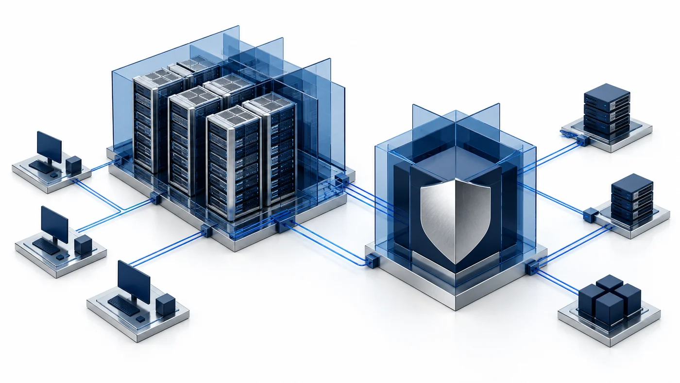 Layered glass infrastructure and a shield-shaped security object