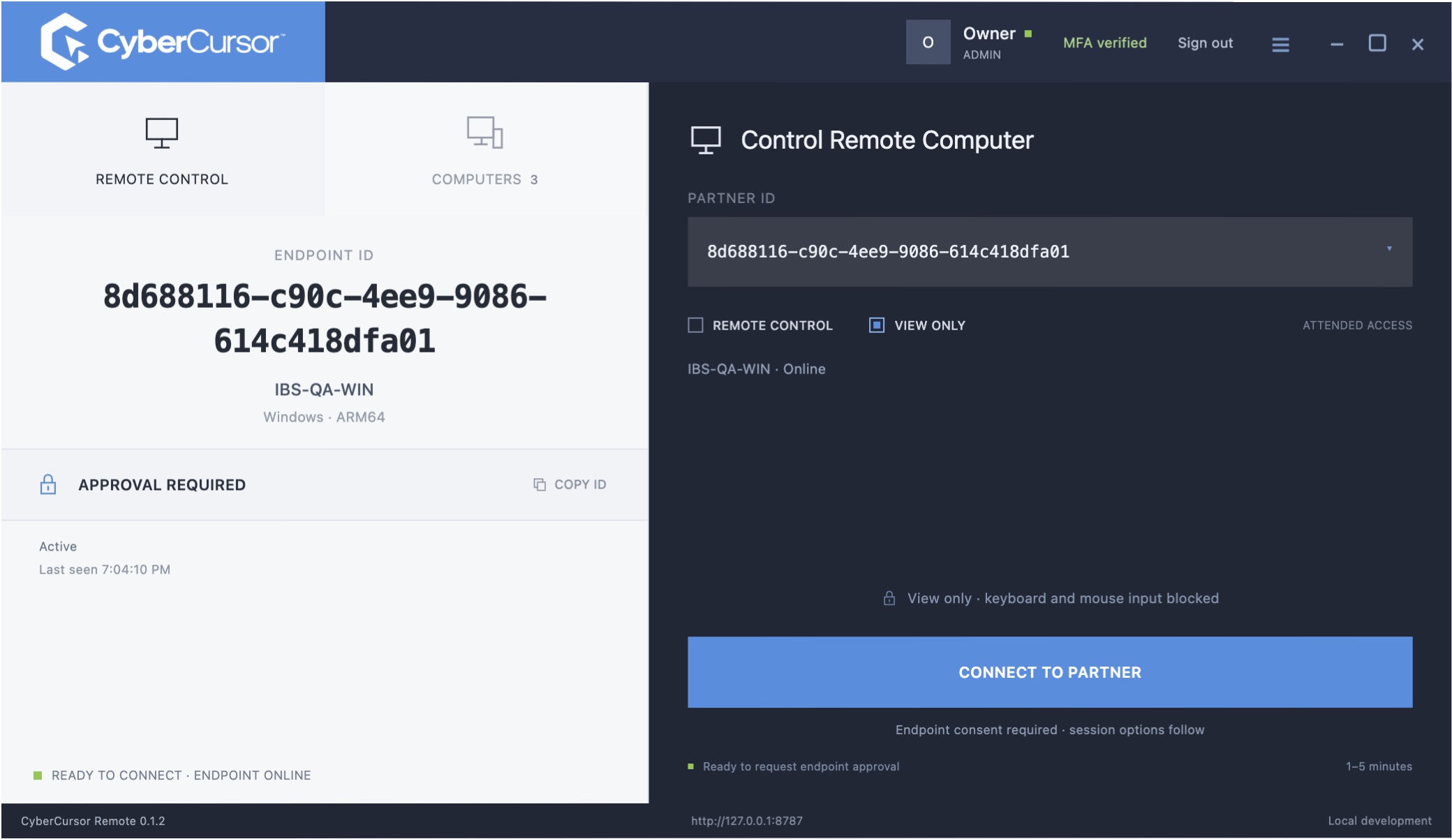 CyberCursor Windows and Mac desktop operator